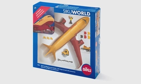 1702 DHL Cargo Aircraft With Accessories