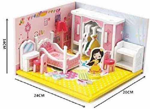 3D Assembly Series princess bedroom