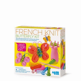 4M Little Craft / French Knit Butterfly Kit
