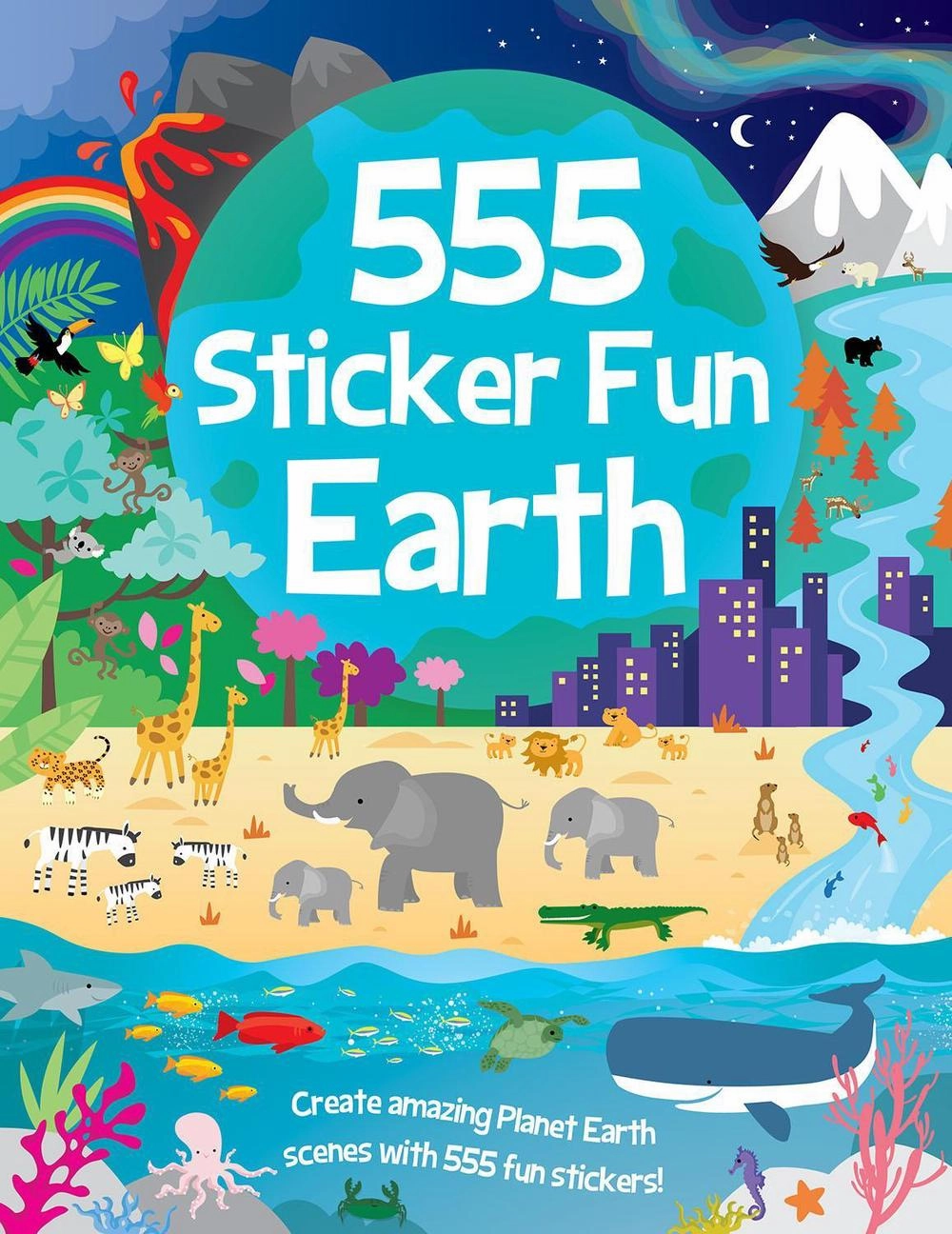 555 Sticker Fun Earth