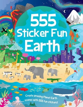 555 Sticker Fun Earth