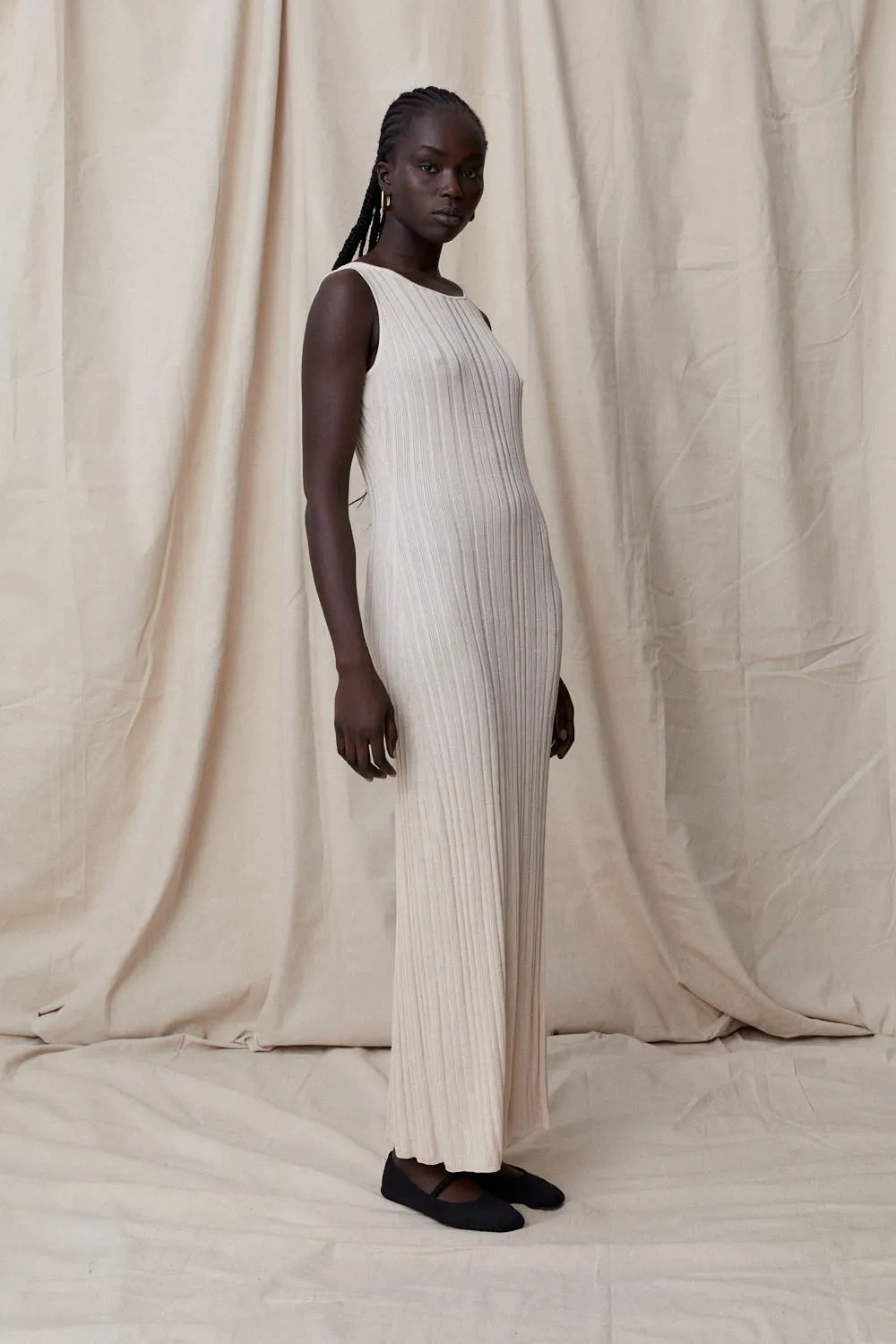 Adelina Dress Cream