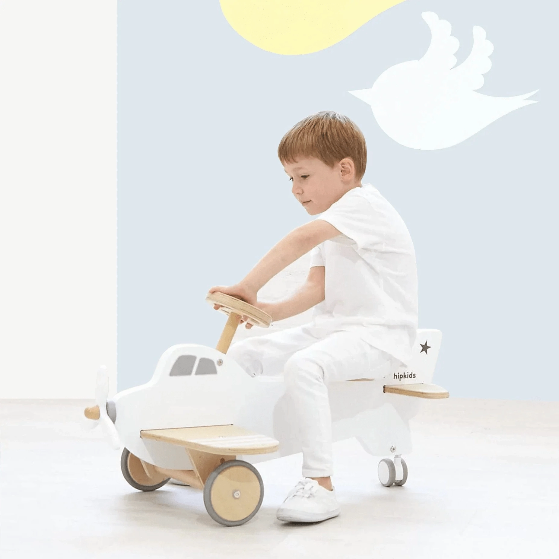 Aeroplane Ride On/Rocker