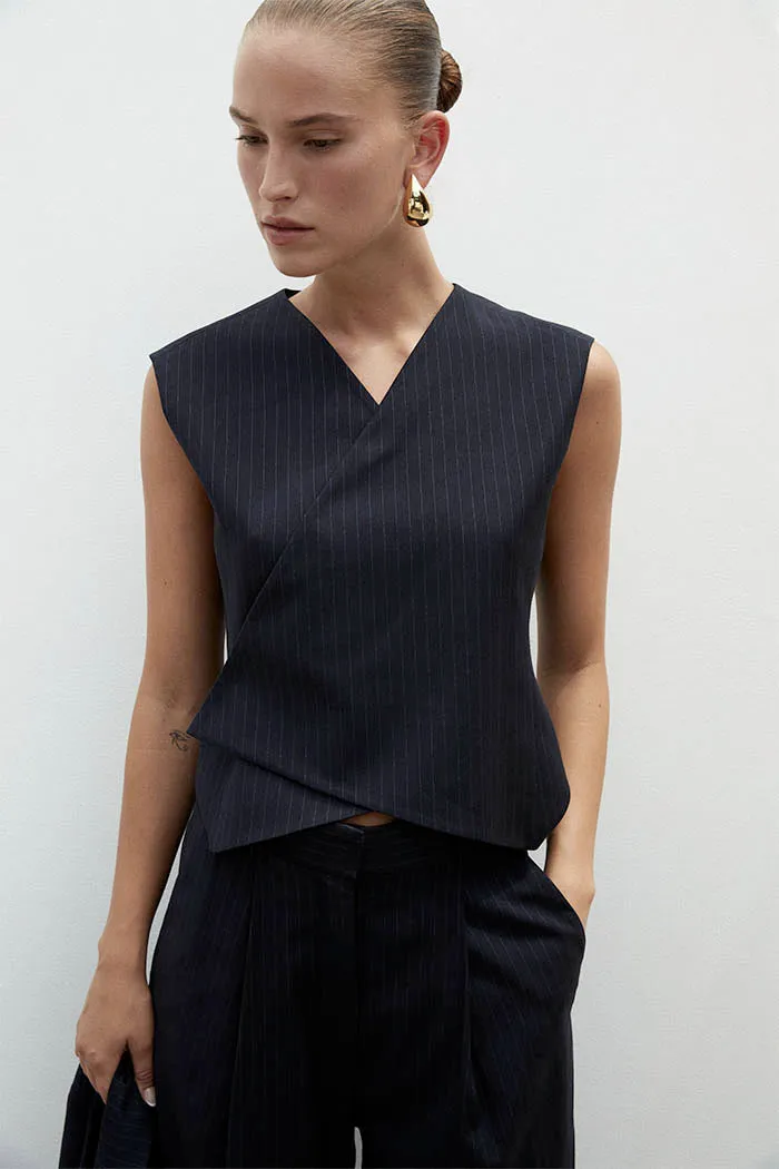 Agnes Vest Navy