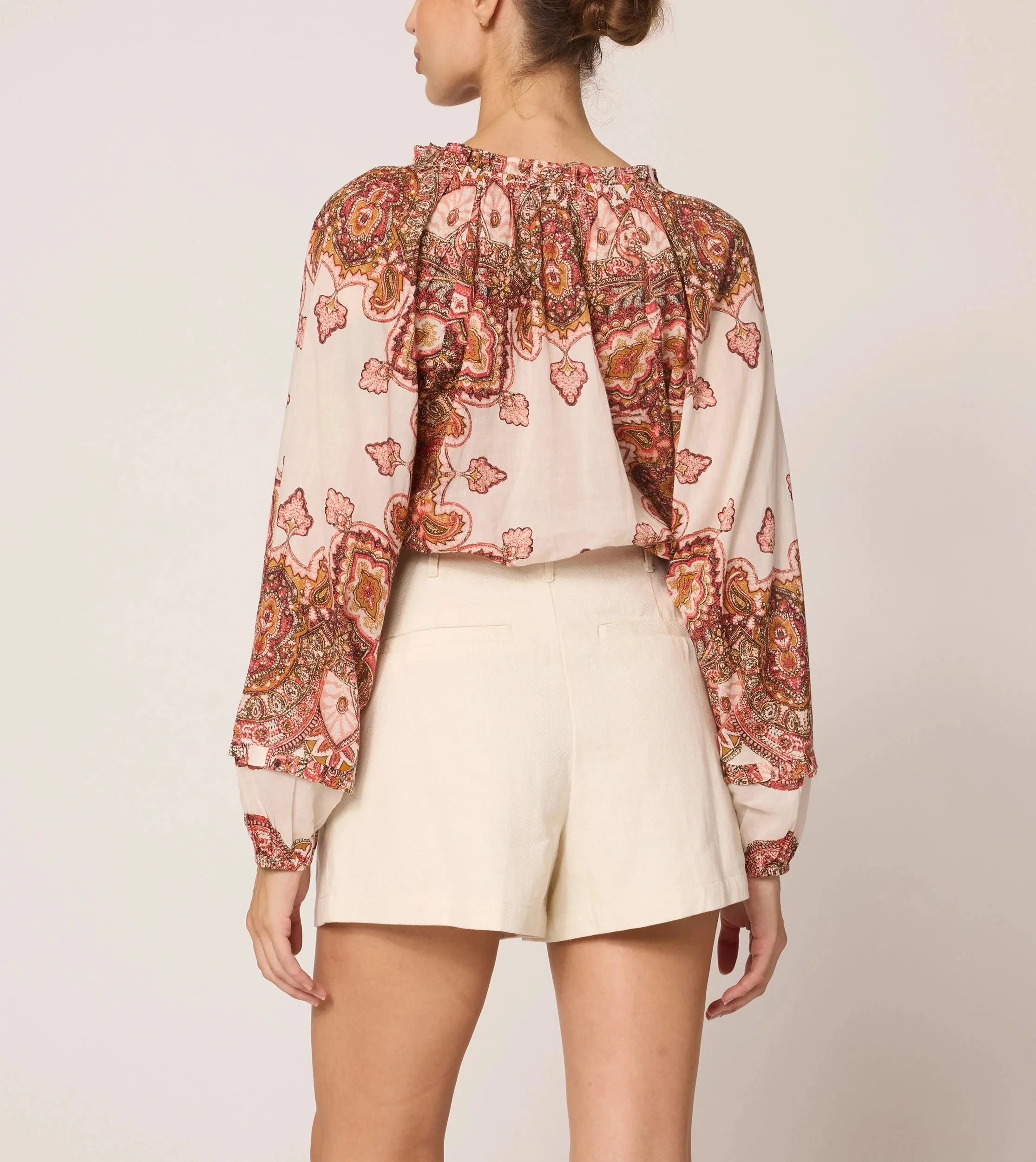 Alicia Blouse | Foulard Paisley