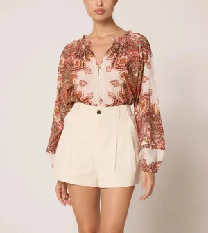 Alicia Blouse | Foulard Paisley