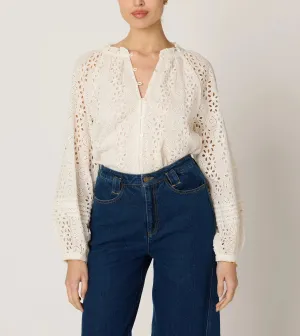Alicia Blouse | Ivory