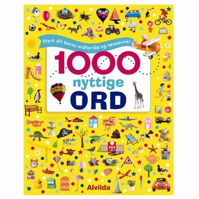 Alvilda 1000 Nyttige Ord - Styrk Dit Barns Ordforrd og Lseevner