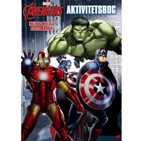 Alvilda Avengers Aktivitetsbog med Klistermrker