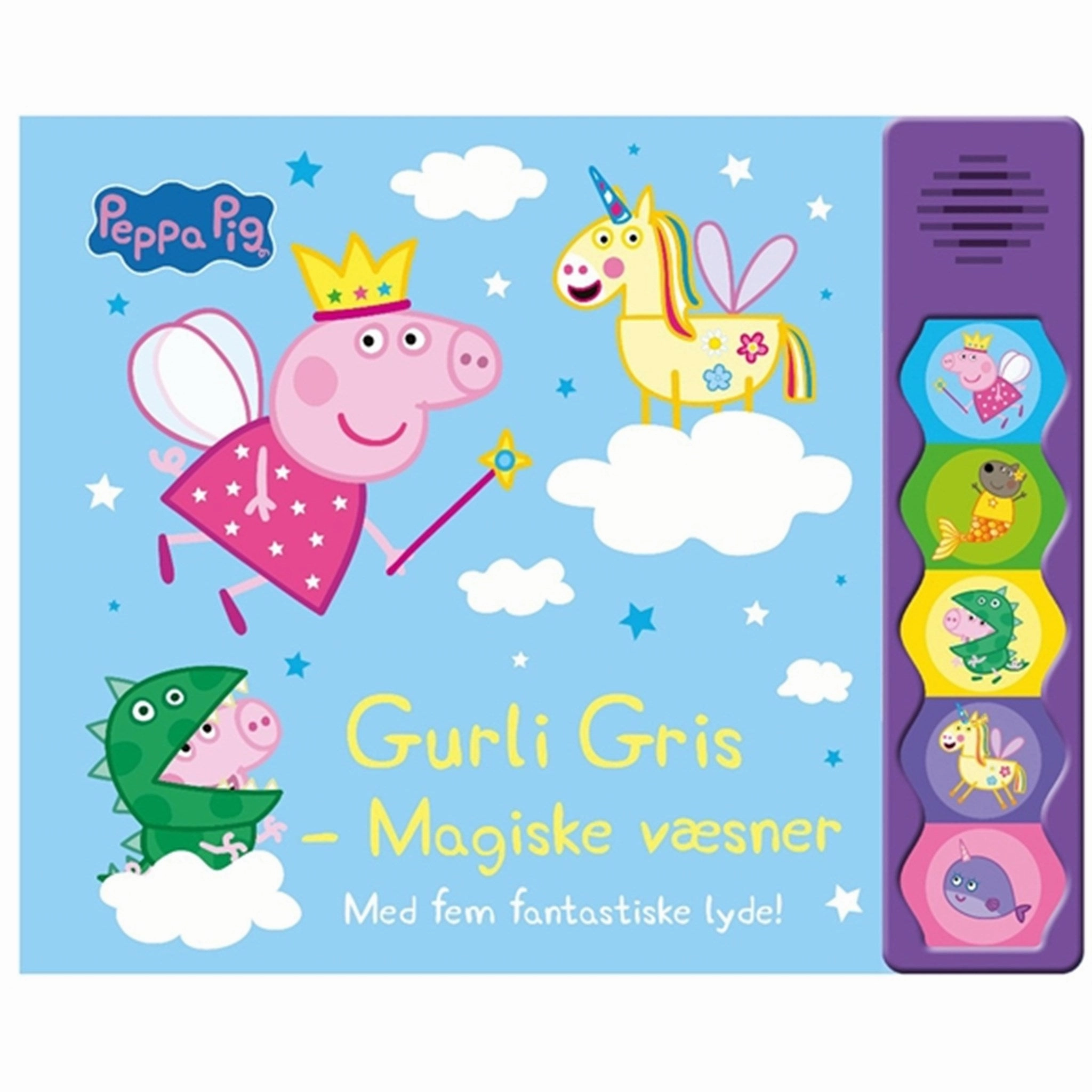 Alvilda Gurli Gris - Magiske vsner (Lydbog med 5 Fantastiske Lyde)