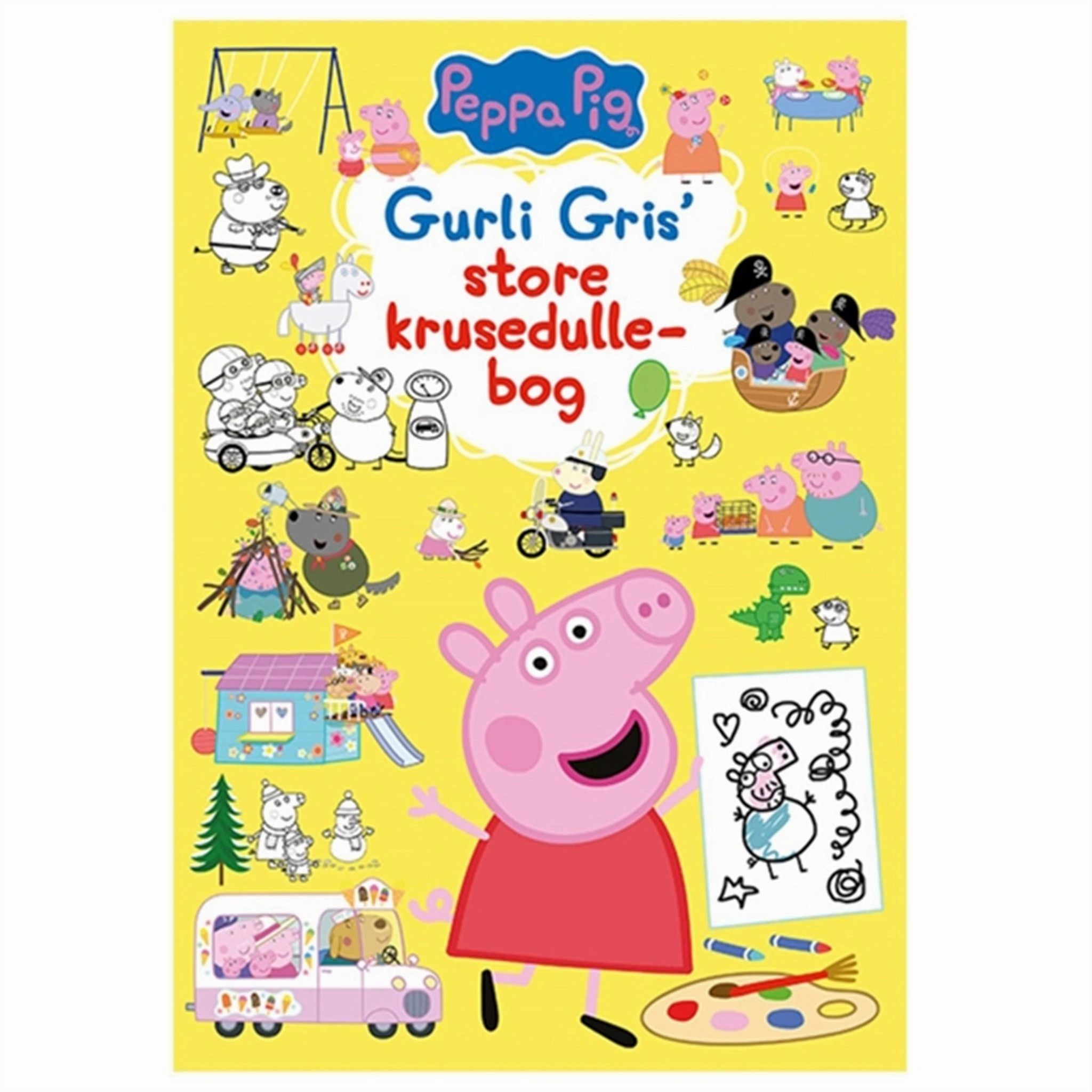 Alvilda Gurli Gris Store Krusedullebog