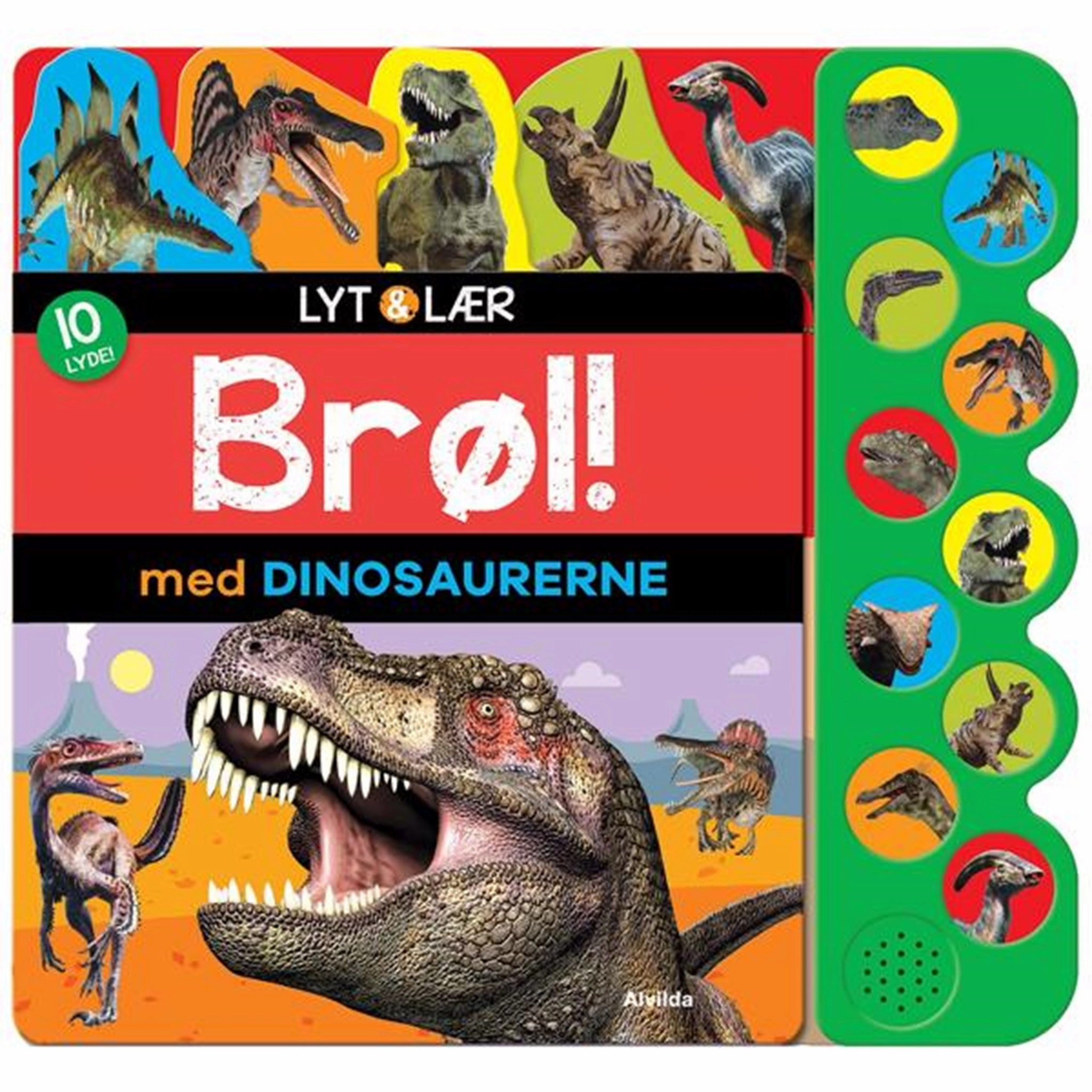 Alvilda Lyt og Lr - Brl Med Dinosaurerne