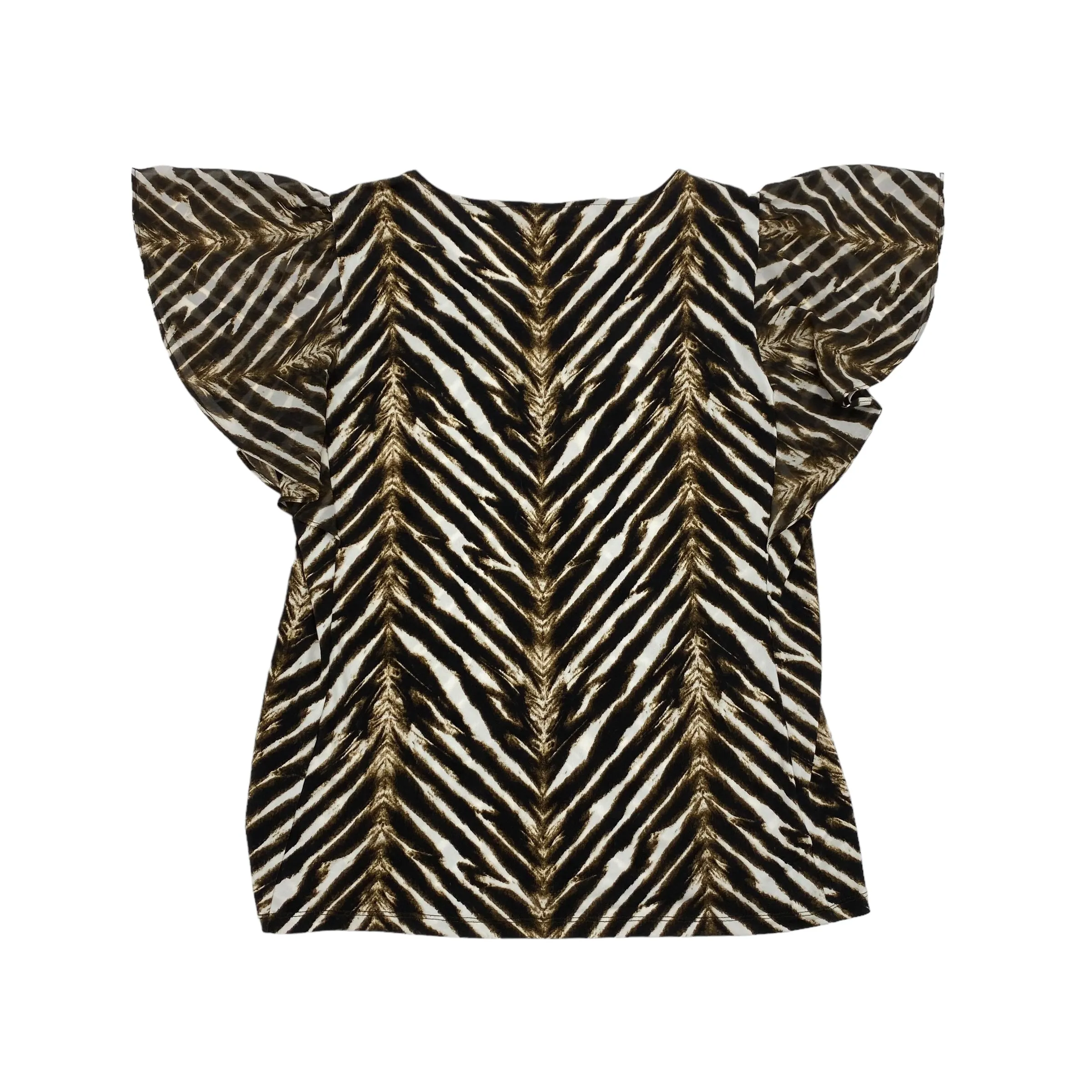ANIMAL PRINT TOP SS by CALVIN KLEIN Size:M