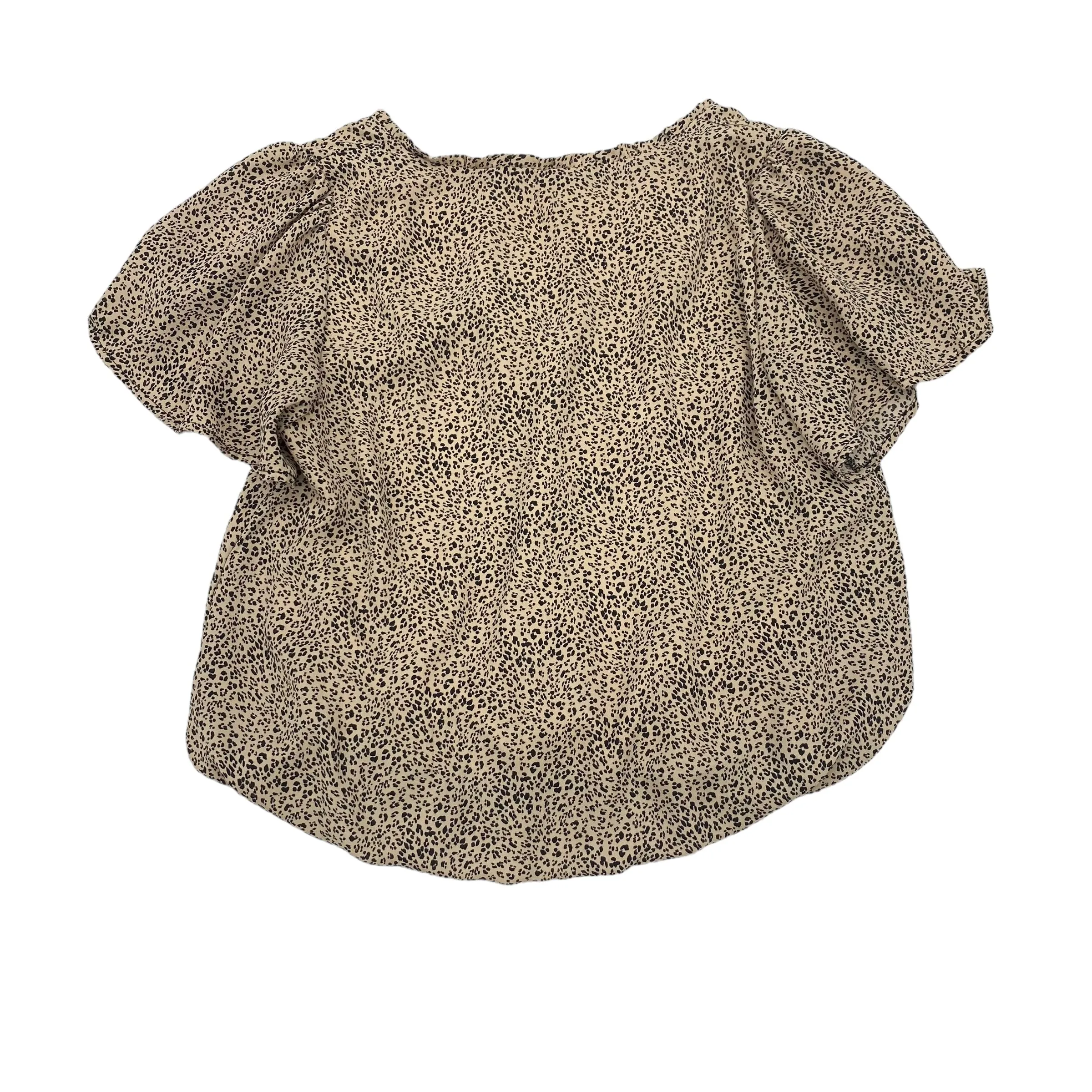 ANIMAL PRINT TOP SS by URBAN ROMANTICS Size:M