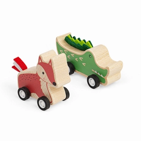 Animal Pull Backs - Fox, Croc