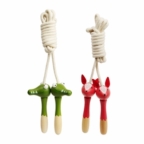 Animal Skipping Ropes - Fox, Crocodile