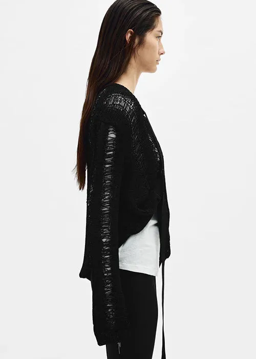 Ann Demeulemeester Cilla Ladder Stitch Sweater