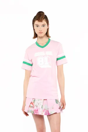 Anna Sui Logo T-Shirt Pink