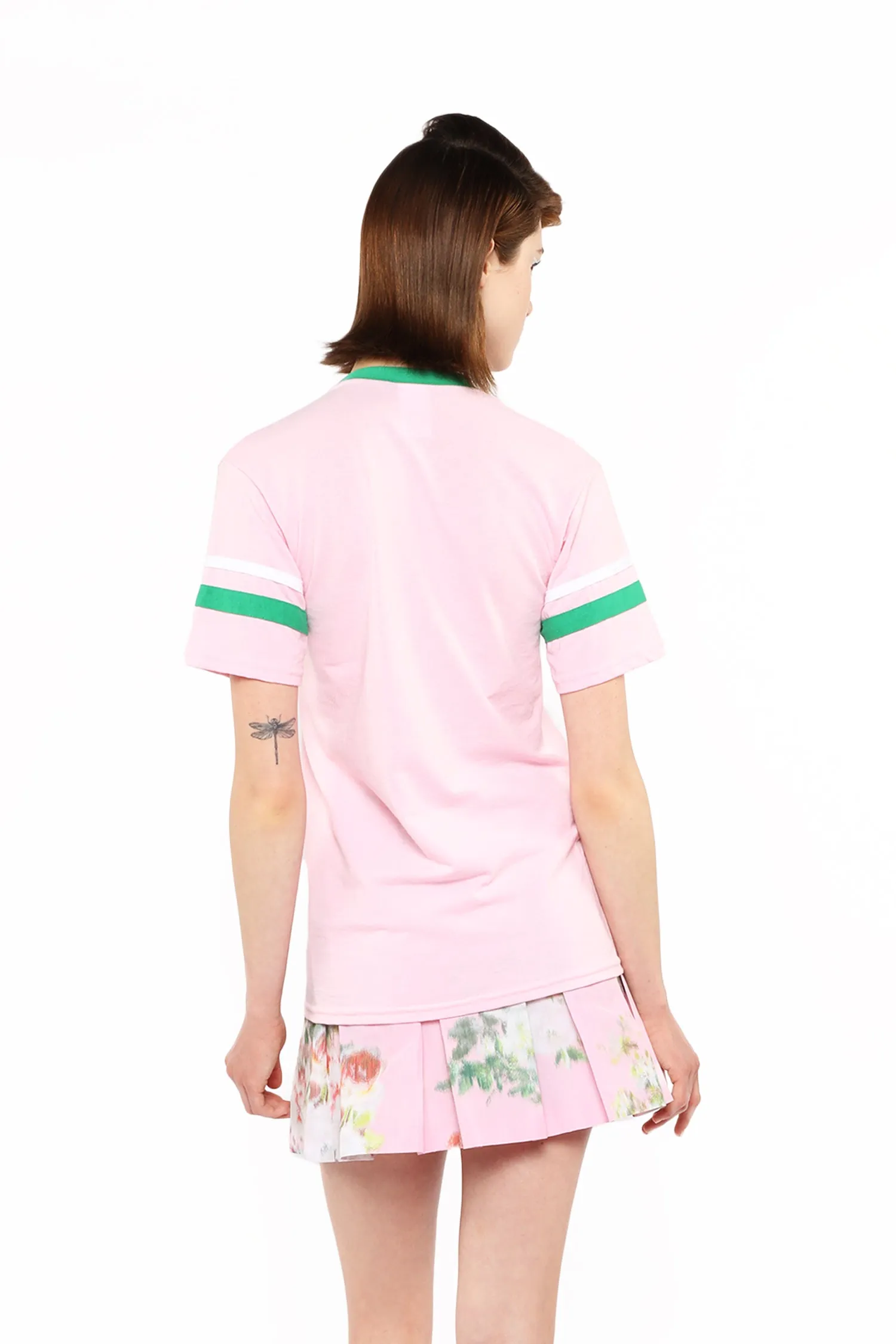 Anna Sui Logo T-Shirt Pink