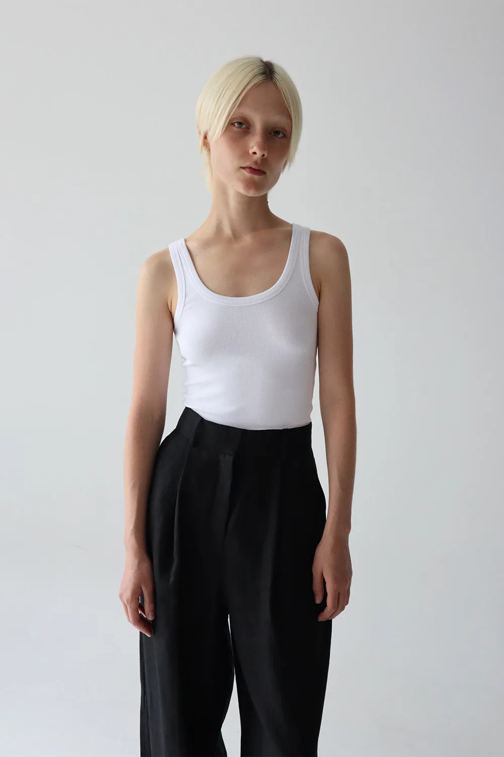 Antonia Tank White