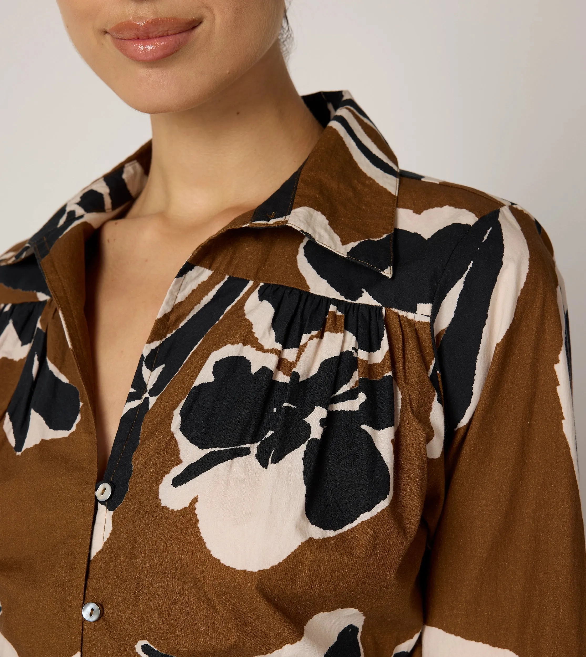 Arabella Midi Dress | Smoked Clover