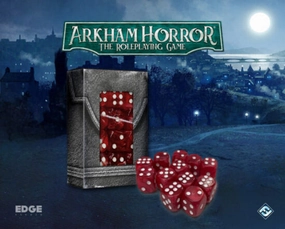 Arkham Horrow Marbled Dice Set