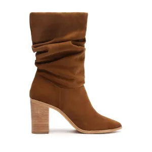 Ashlee Block Suede Bootie