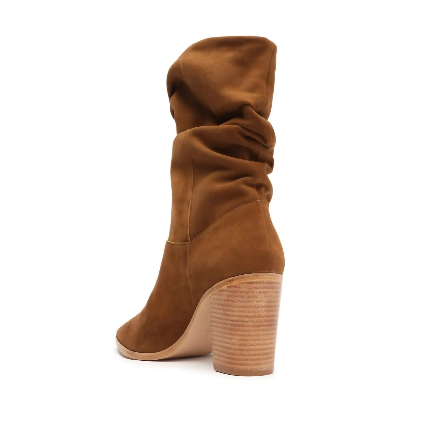 Ashlee Block Suede Bootie