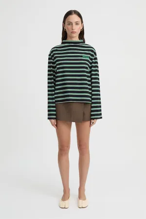 Aston Longsleeve Tee Green