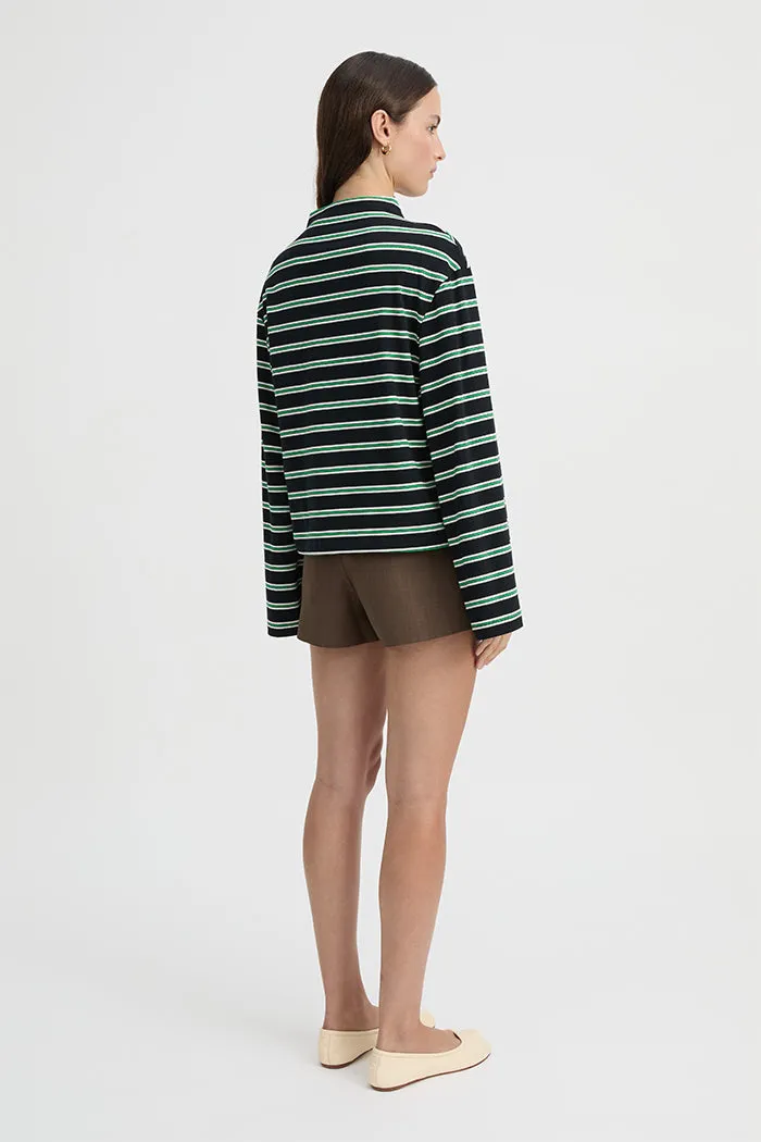Aston Longsleeve Tee Green