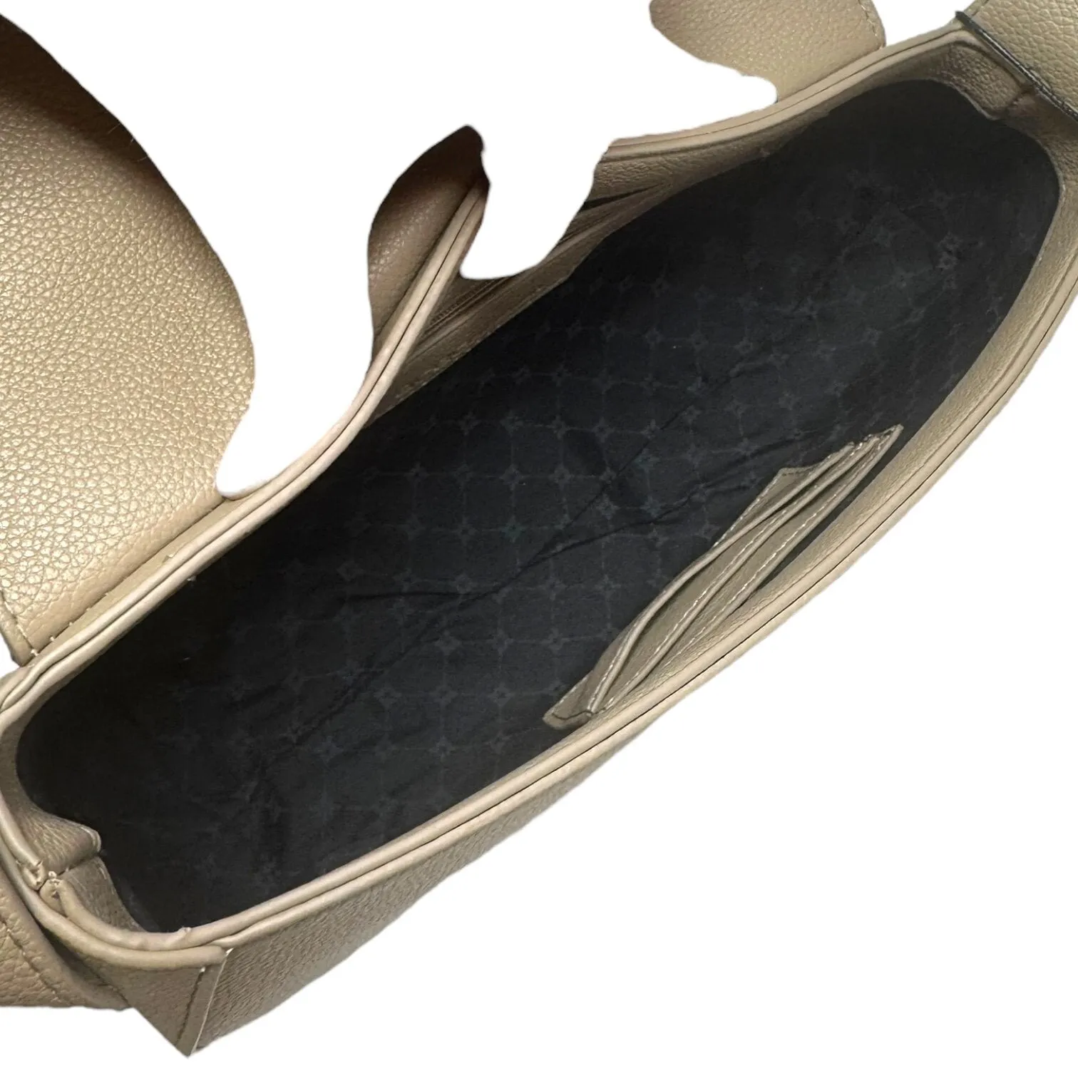 Asymmetrical Flap Shoulder Bag in Putty By Bcbgeneration  Size: Small