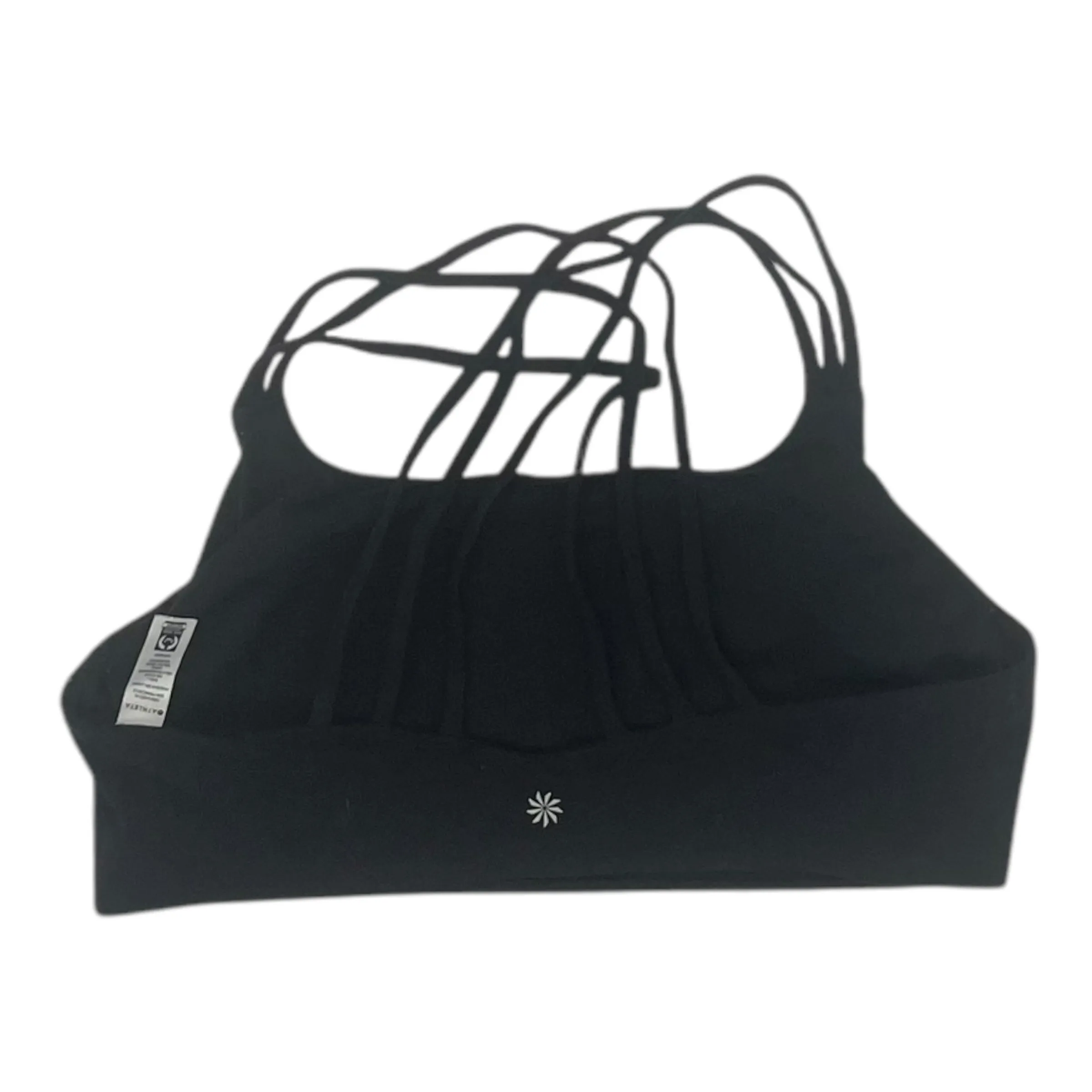 Athletic Bra By Athleta In Black, Size:Xl
