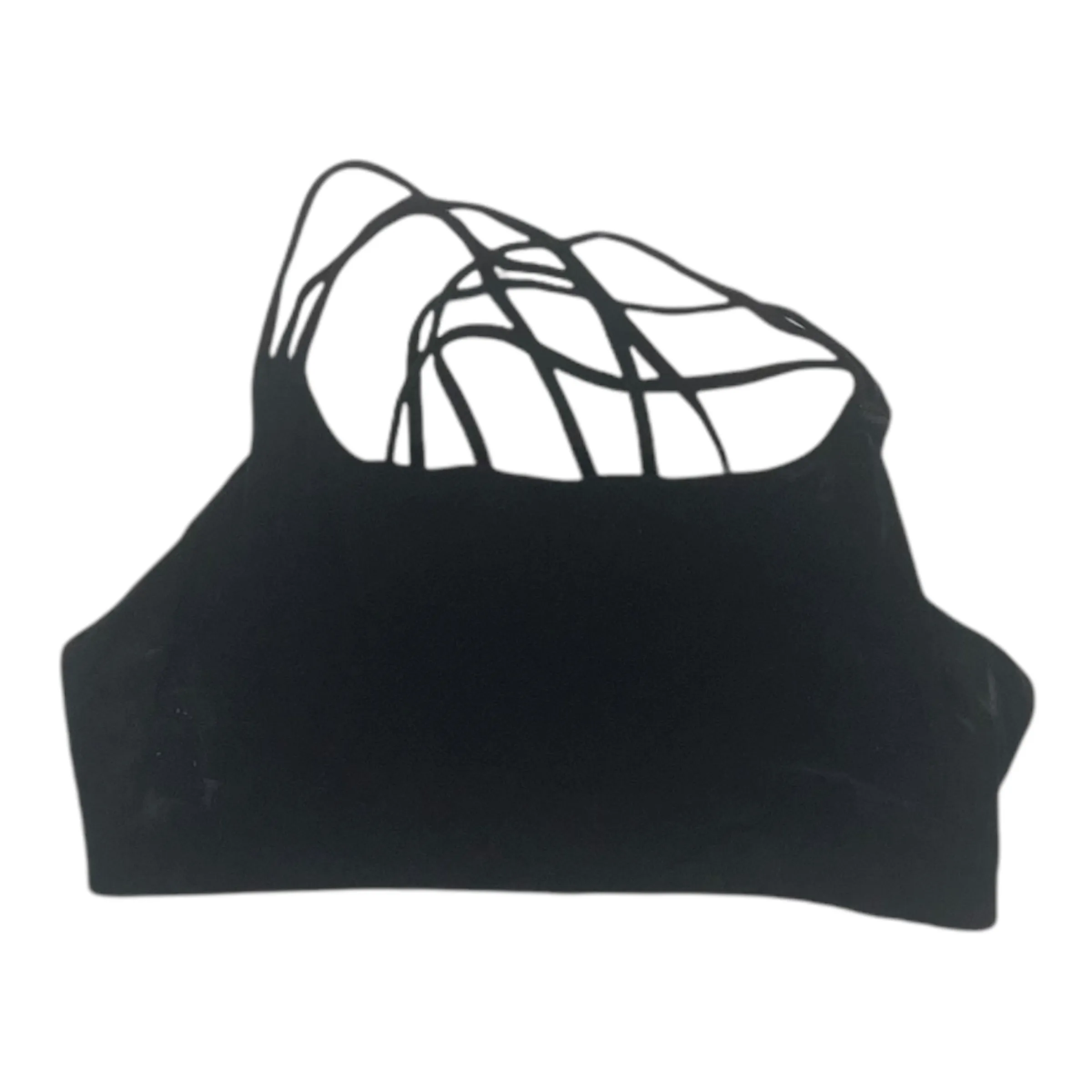 Athletic Bra By Athleta In Black, Size:Xl