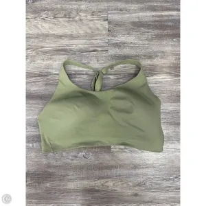 Athletic Bra By Athleta In Green