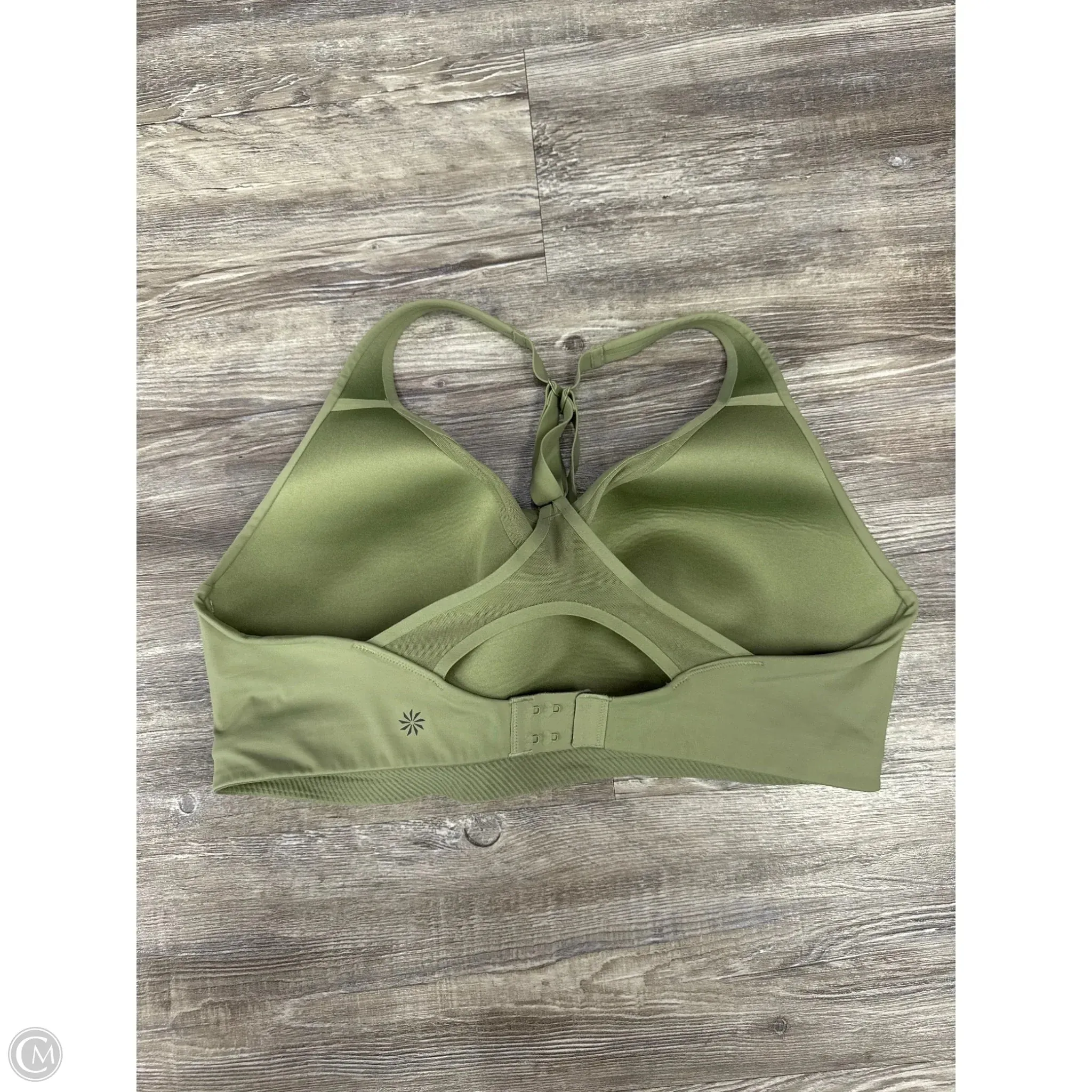 Athletic Bra By Athleta In Green