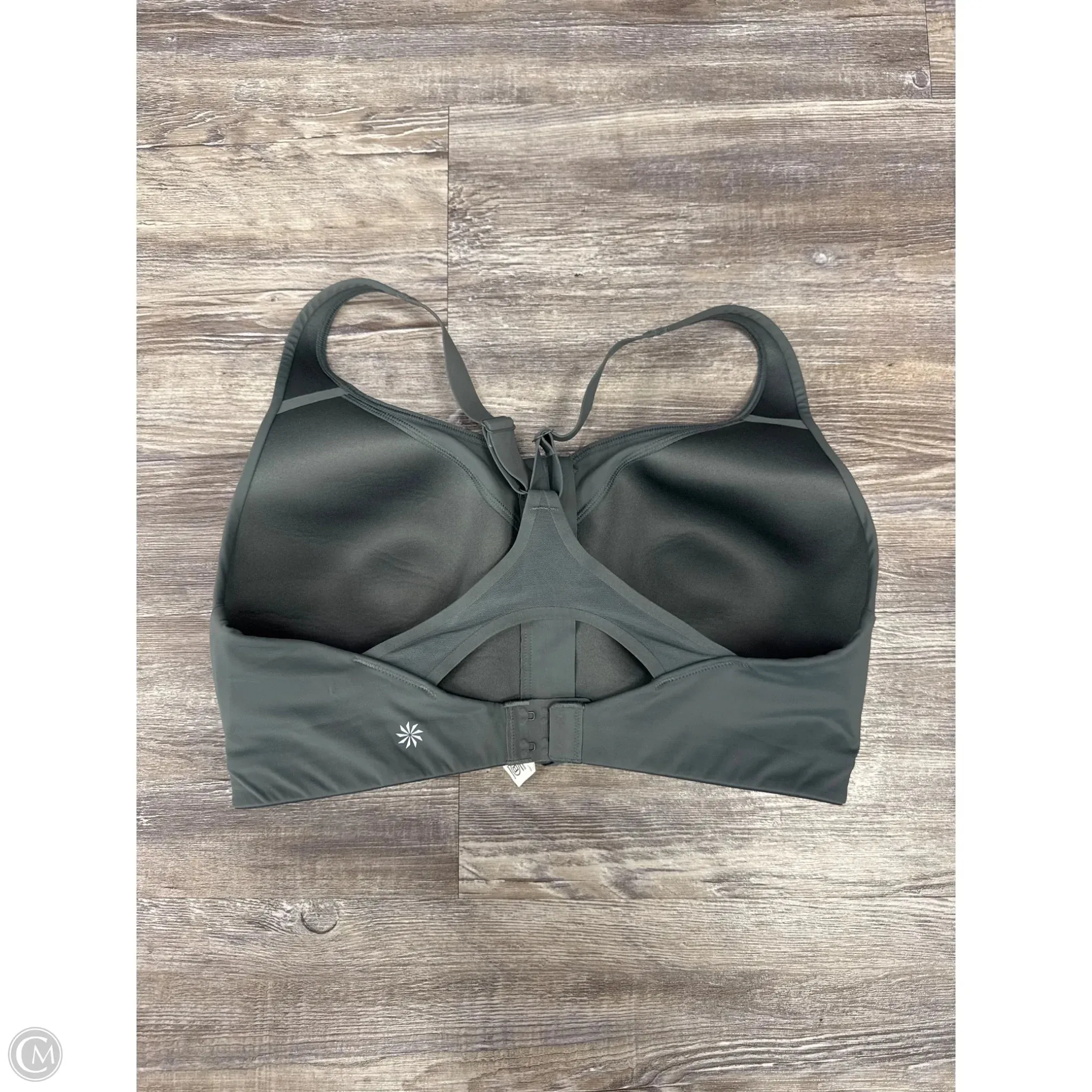 Athletic Bra By Athleta In Grey