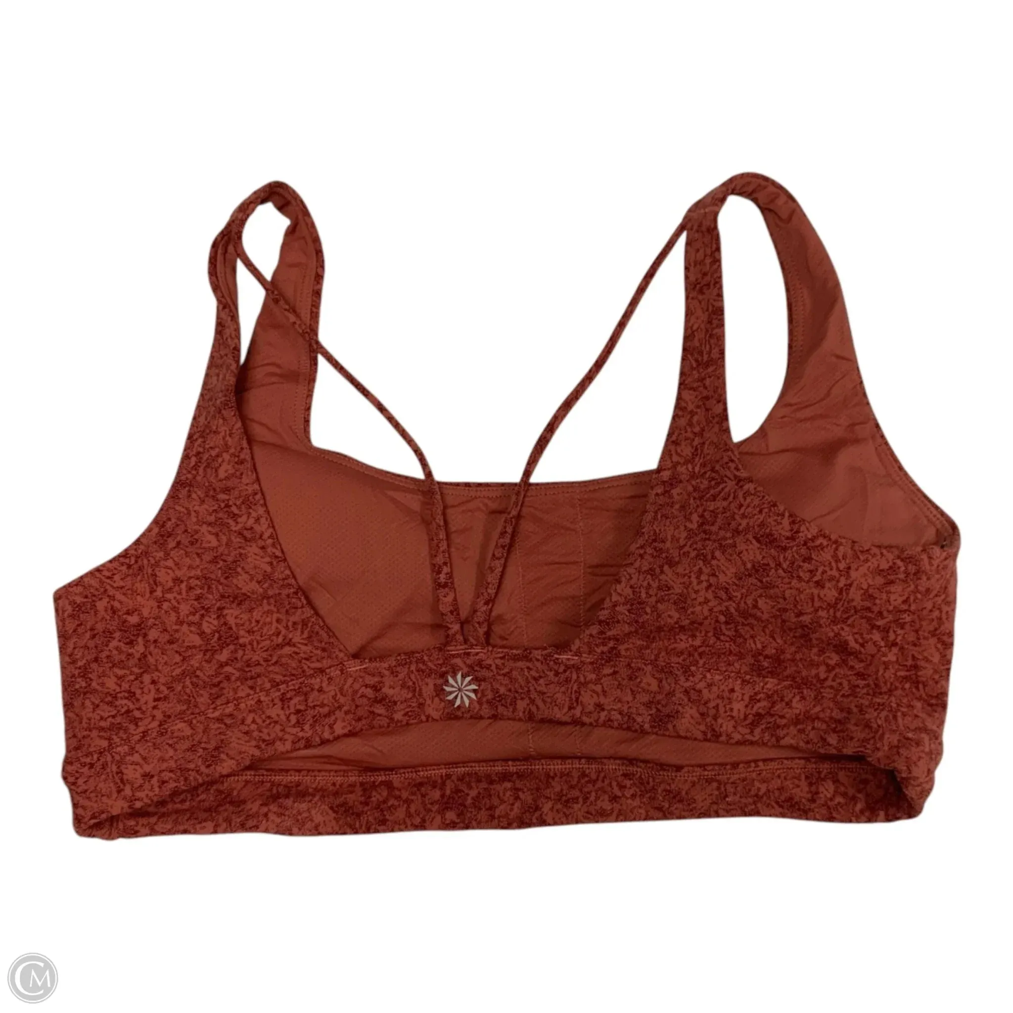 Athletic Bra By Athleta In Orange, Size: L