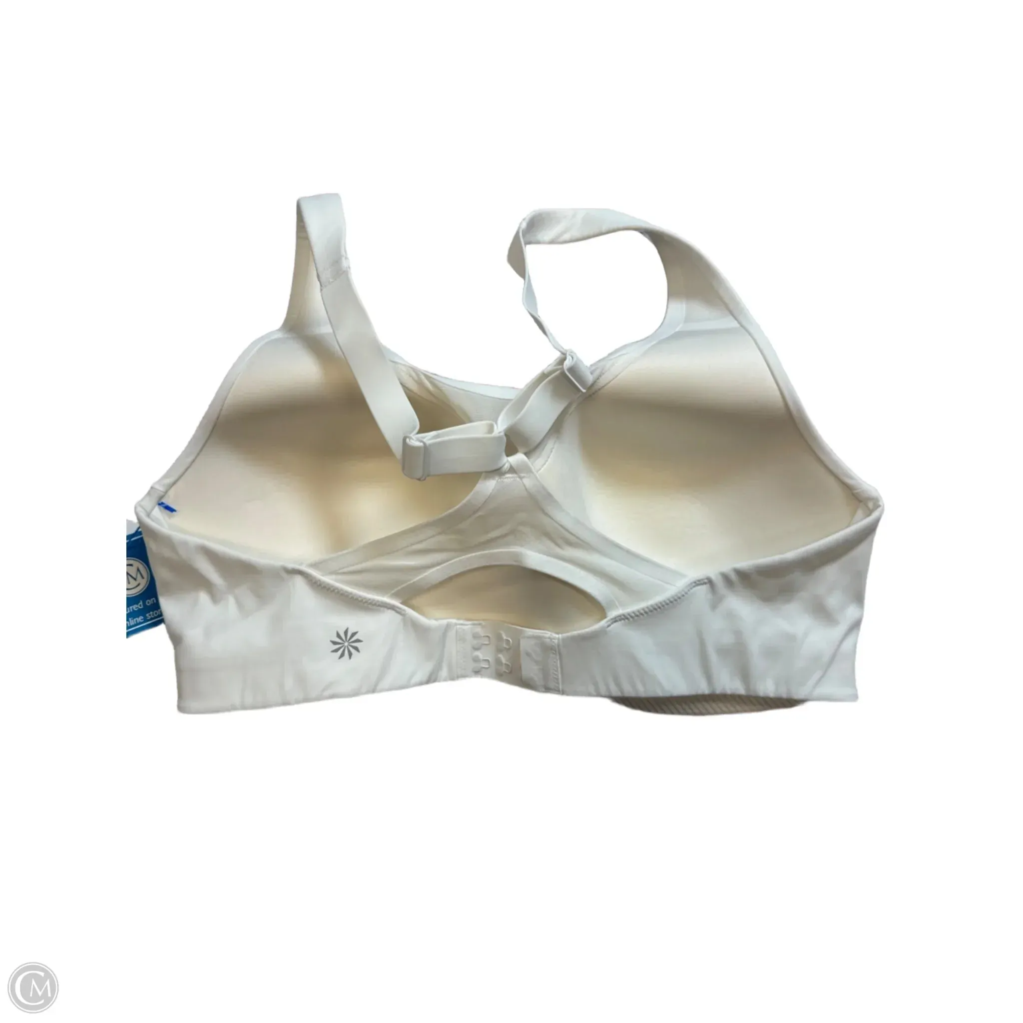 Athletic Bra By Athleta In White, Size: M