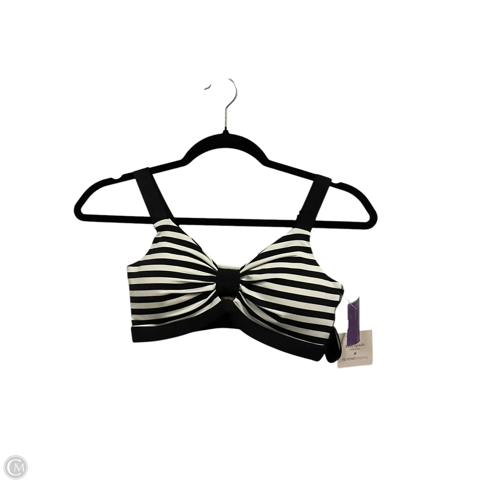Athletic Bra By Beyond Yoga In Striped Pattern, Size: S