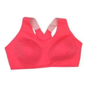 Athletic Bra By Brooks In Pink, Size:Xl