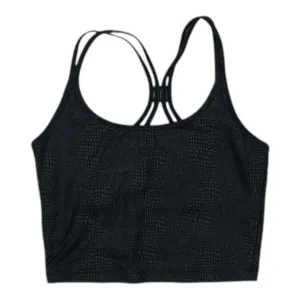 Athletic Bra By Calvin Klein In Snakeskin Print, Size:S