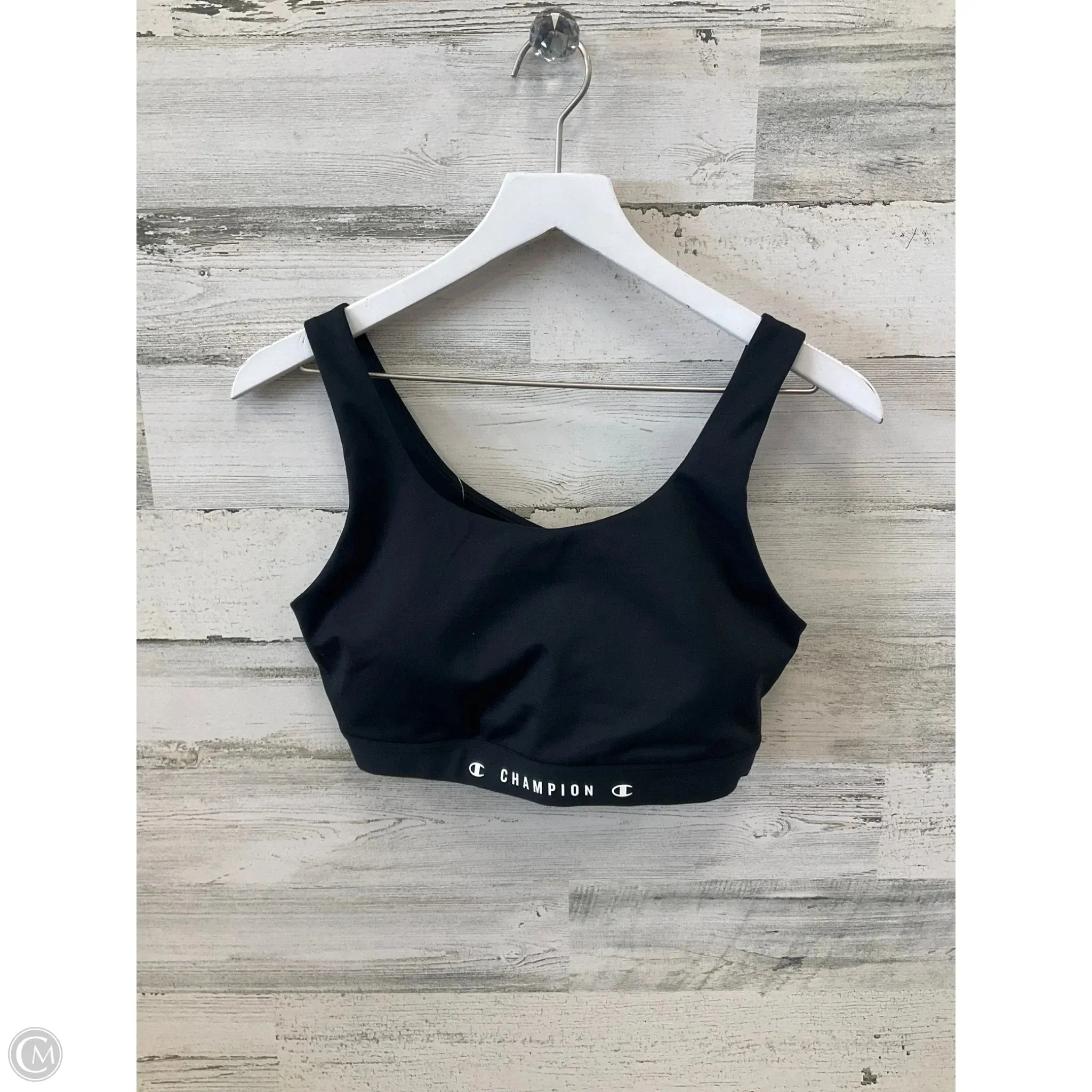 Athletic Bra By Champion In Black, Size: L