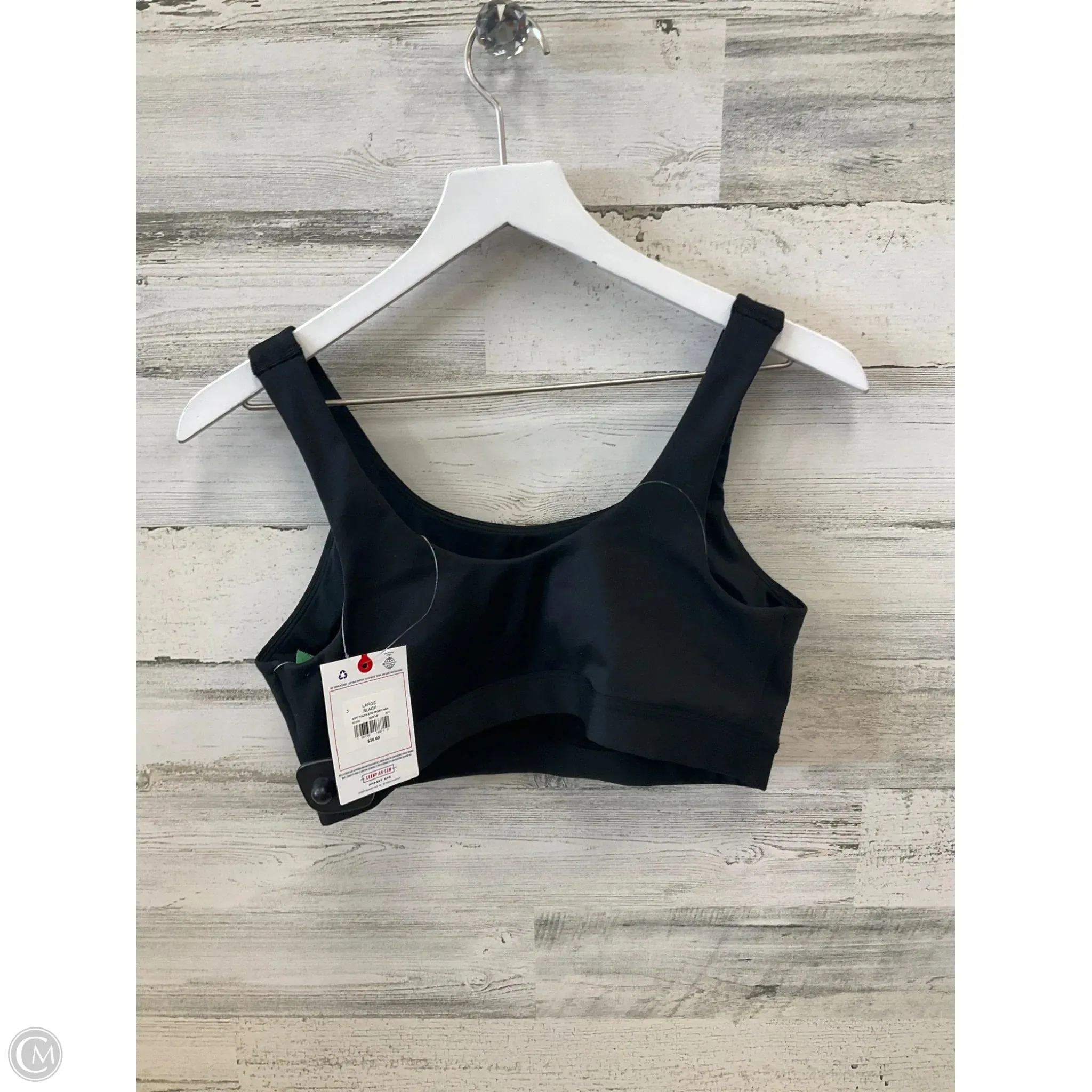 Athletic Bra By Champion In Black, Size: L
