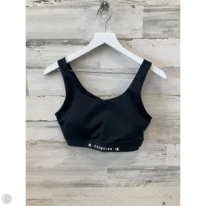Athletic Bra By Champion In Black, Size: L