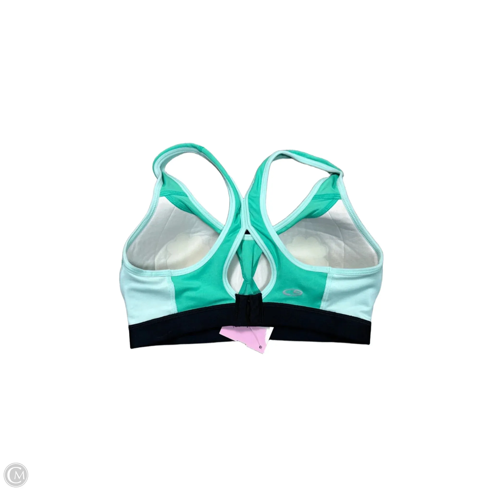Athletic Bra By Champion In Green, Size: S