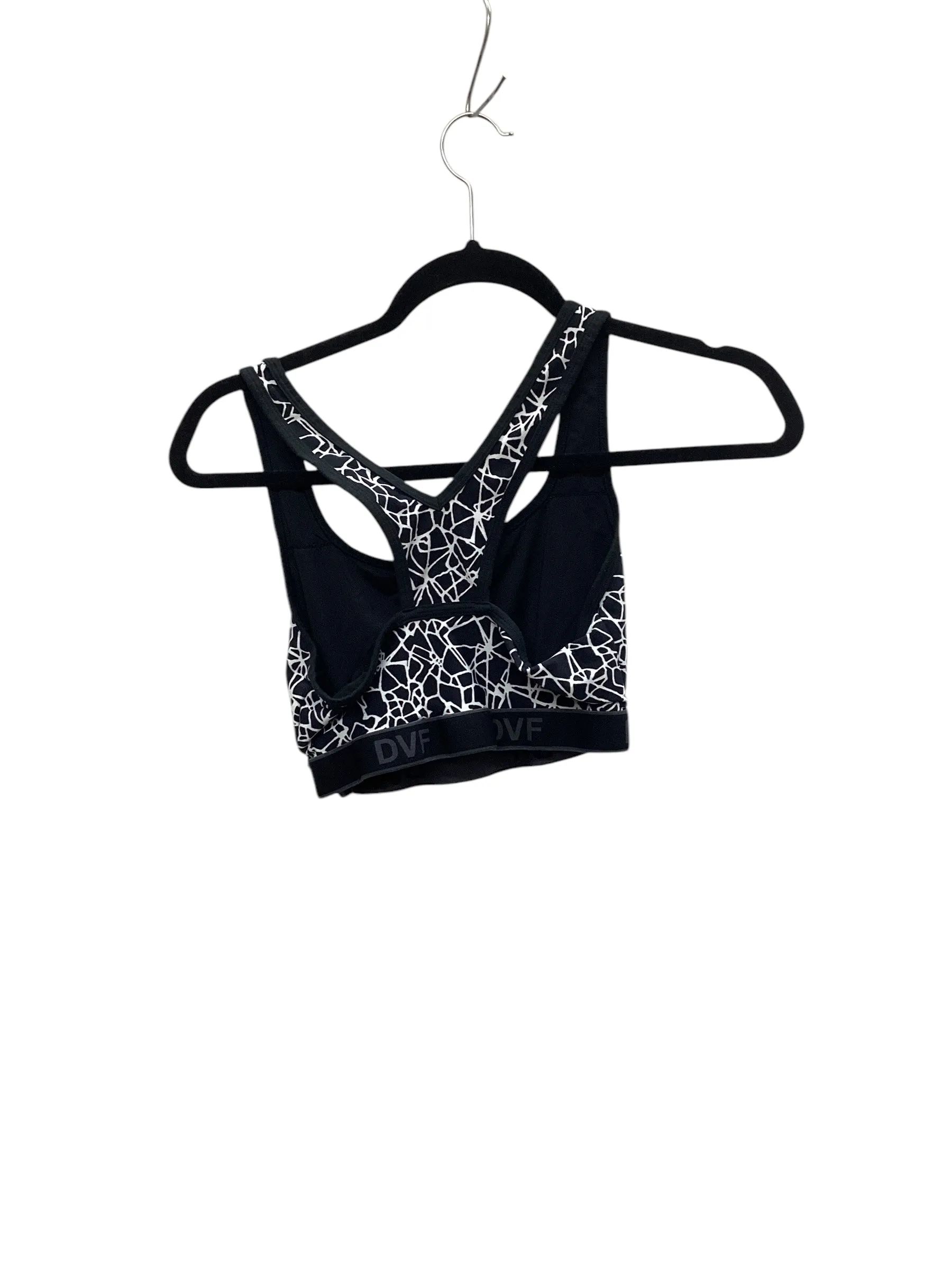 Athletic Bra By Clothes Mentor In Black & White, Size: S