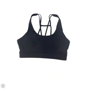 Athletic Bra By Clothes Mentor In Black, Size: M