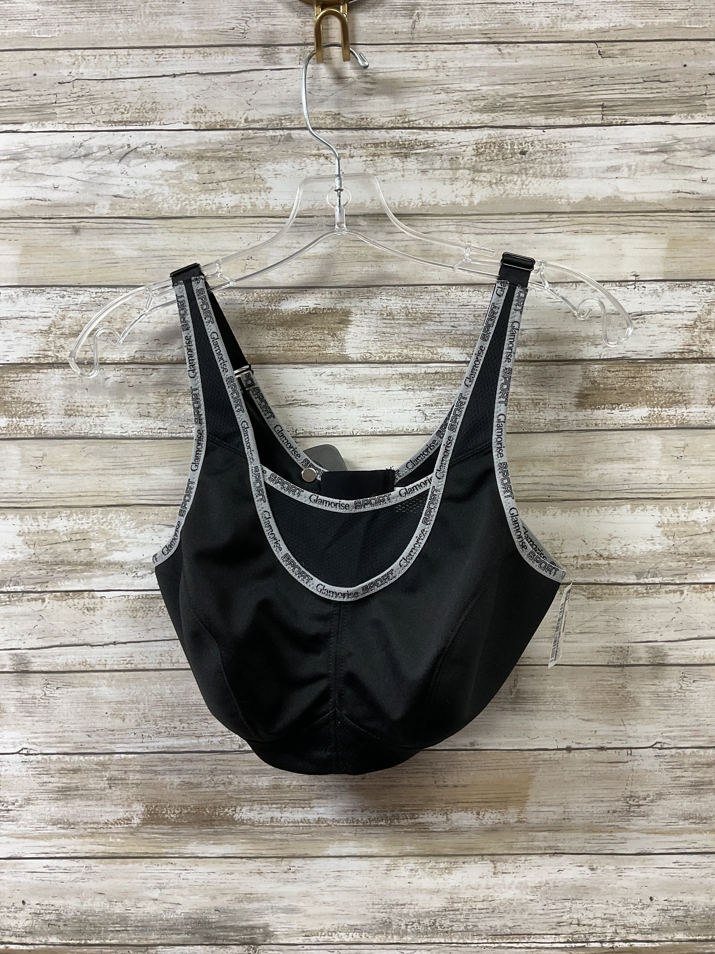 Athletic Bra By Clothes Mentor In Black
