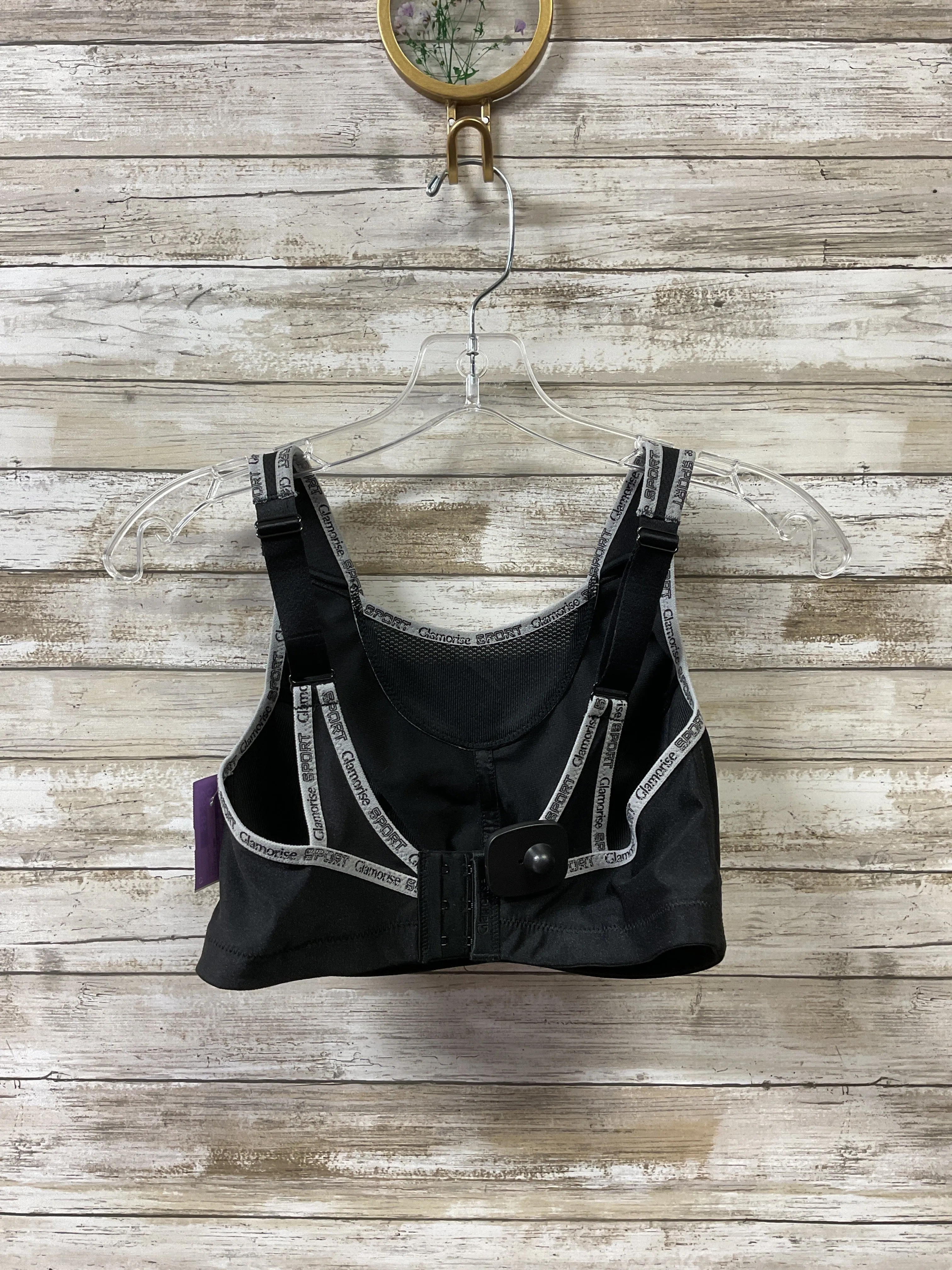 Athletic Bra By Clothes Mentor In Black