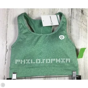Athletic Bra By Cmf In Green, Size: M